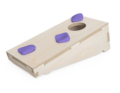 Detailed DXF drawing of tabletop cornhole game for CNC router