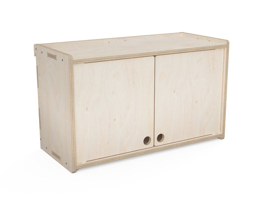 Double Door Cabinet - French Cleat Attachment - CNC DXF file design overview