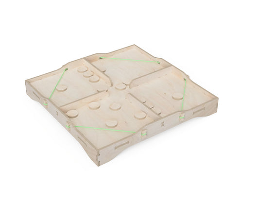 Fastrack game (4 Player) DXF file CNC DXF file design overview