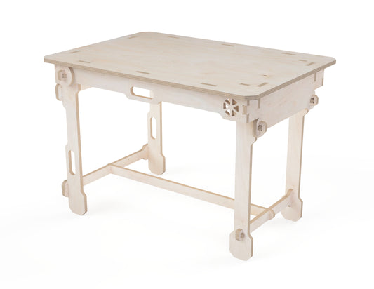 Foldable Table DXF file CNC DXF file design overview