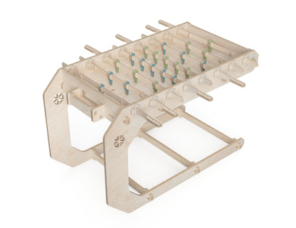 Foosball table DXF file CNC DXF file design overview