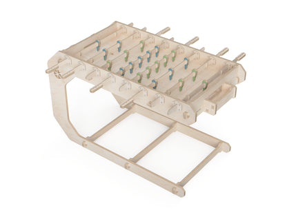 Foosball table DXF file CNC DXF file design overview