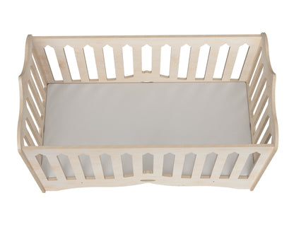 Gothic Baby Crib DXF file DXF file rendered from angled view for CNC cutting