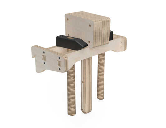 Hammer Holder Rack - French Cleat Attachment - CNC DXF file design overview