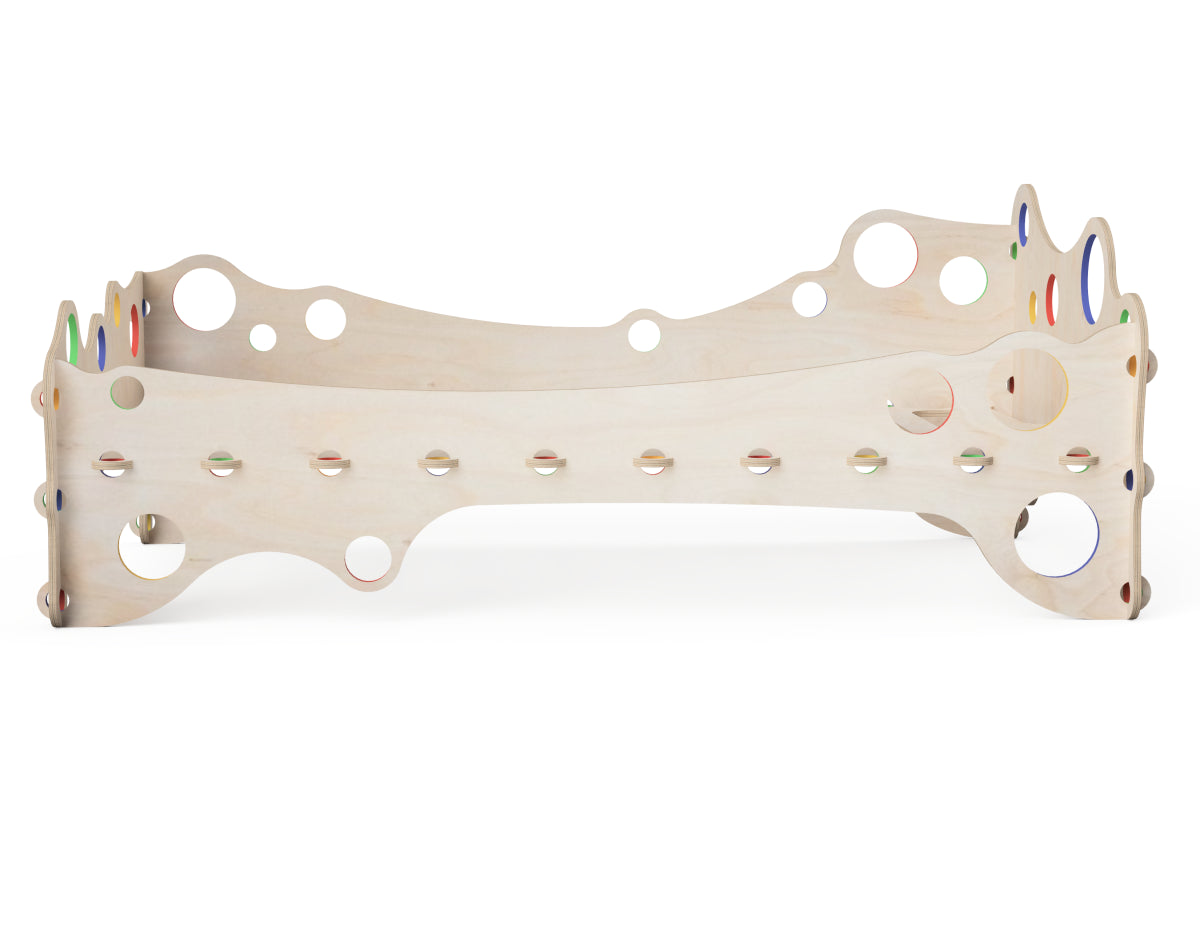 Kids Bed "Bubble Gum" CNC-ready design showing joints and assembly features