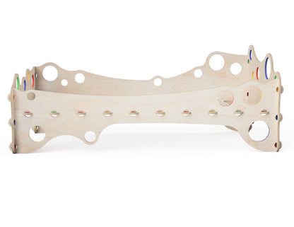 Kids Bed "Bubble Gum" CNC-ready design showing joints and assembly features