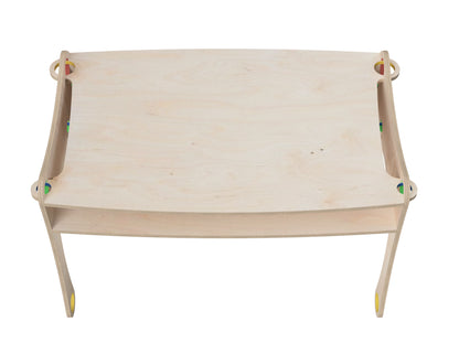Kids Desk "Bubble Gum" CNC-ready design showing joints and assembly features