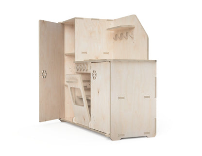 Detailed DXF drawing of kids kitchen set dxf file for CNC router