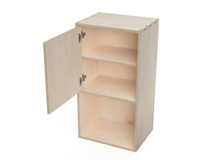 Kitchen Wall Cabinet - Open Shelf (Inset Door Cabinets) CNC DXF file design overview