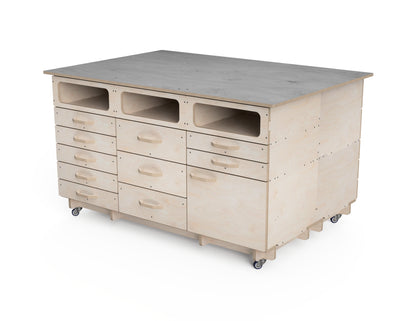 Modular cabinet base 3x2 DXF file woodworking project