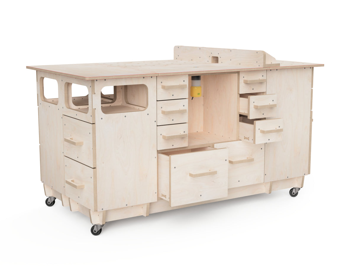 Modular Workbench Attachment DXF File Bundle