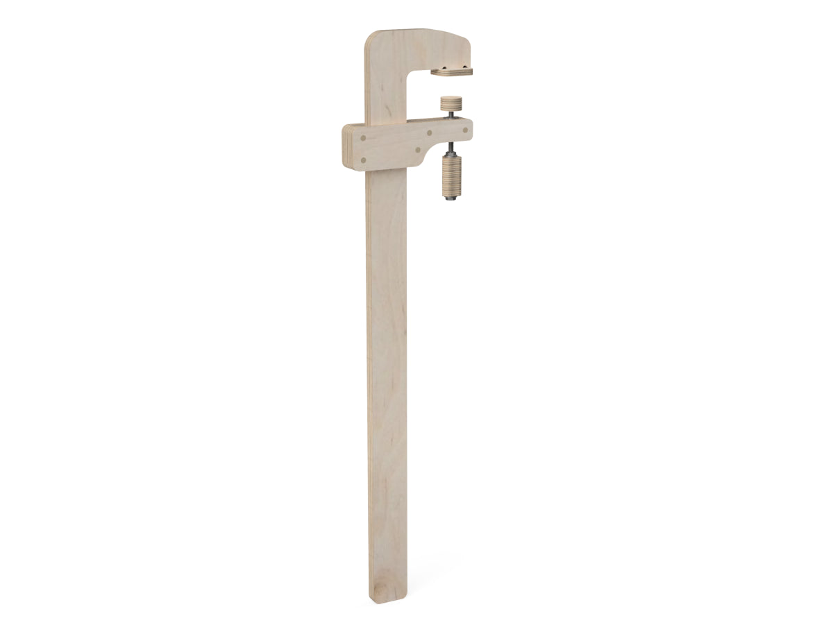Large Plywood Clamps CNC-ready design showing joints and assembly features
