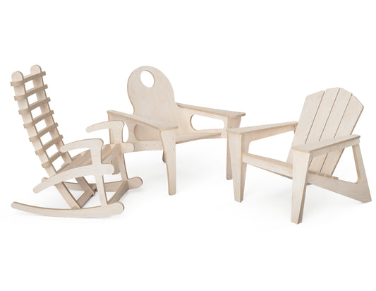 Lounge Chairs - DXF File Bundle