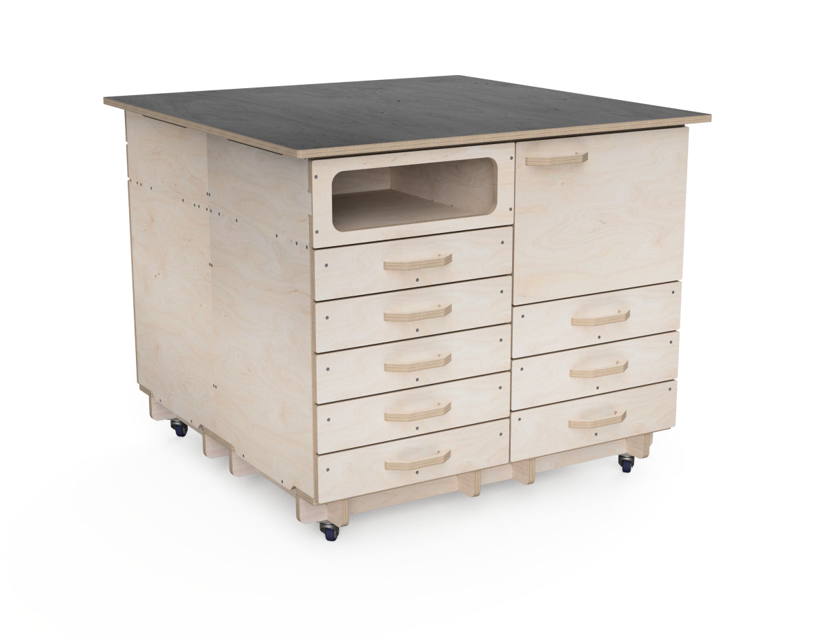 Modular cabinet base DXF CNC workbench project