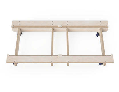 Modular cabinet base frame 1x2 DXF CNC woodworking project
