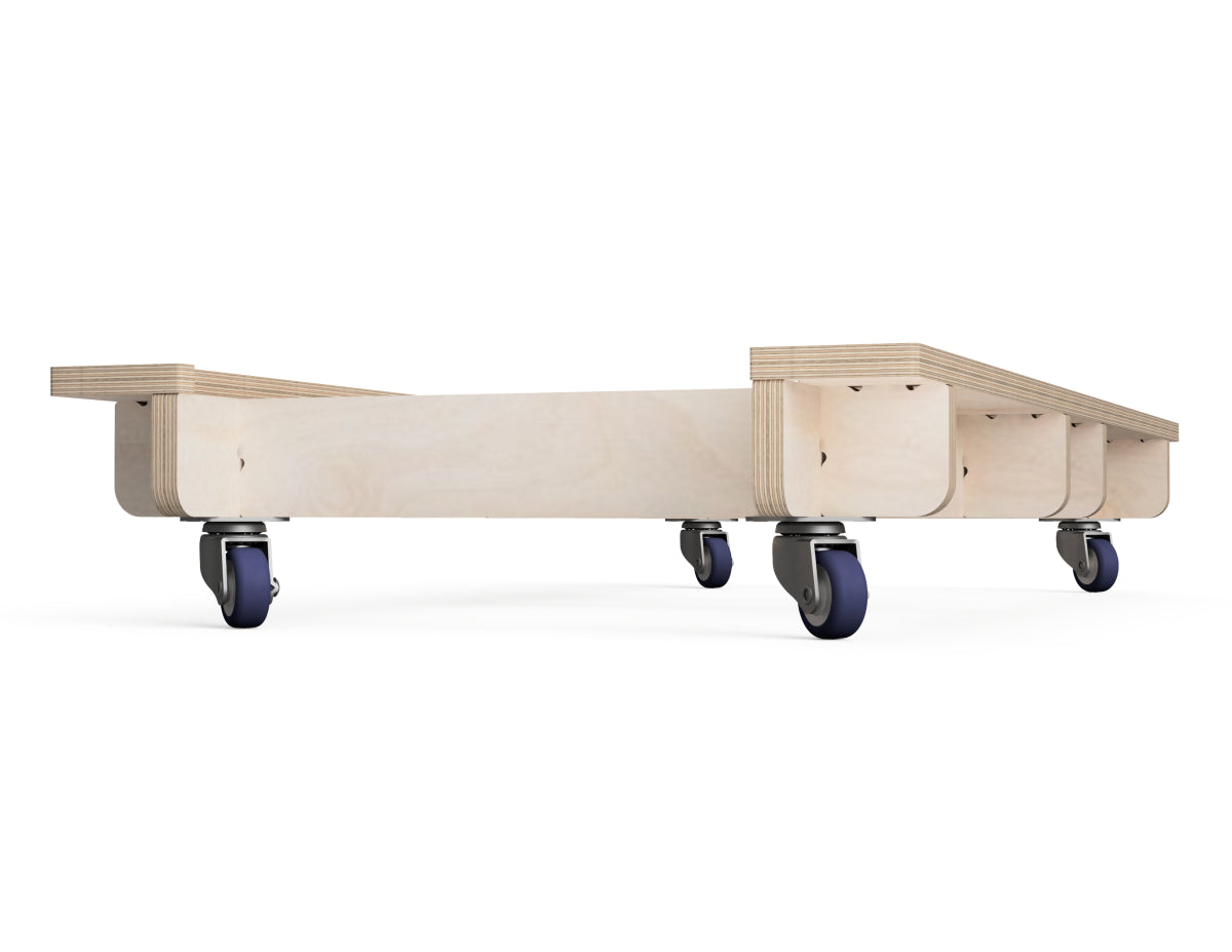 CNC router project mobile cabinet base for modular system
