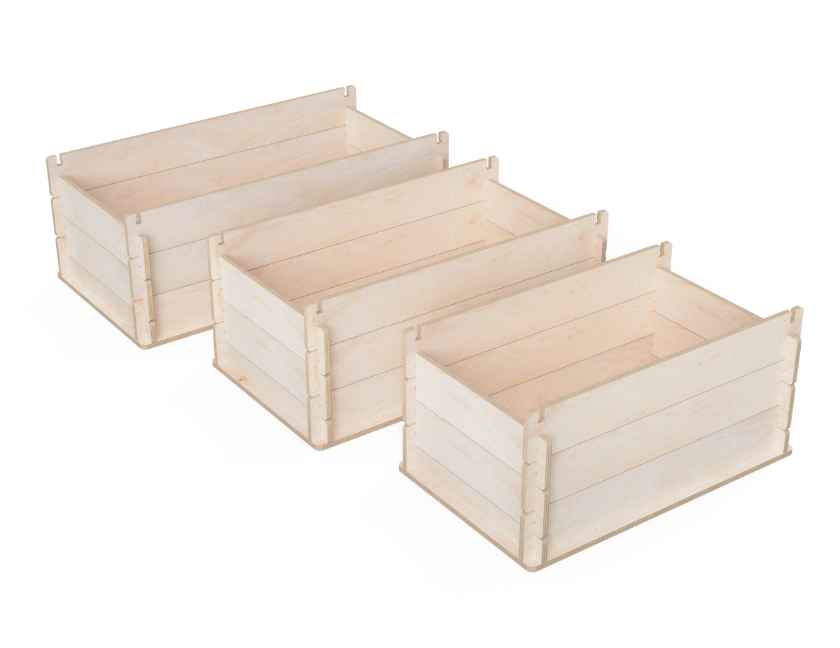 Free DXF files for making a wooden offcut tower on CNC router