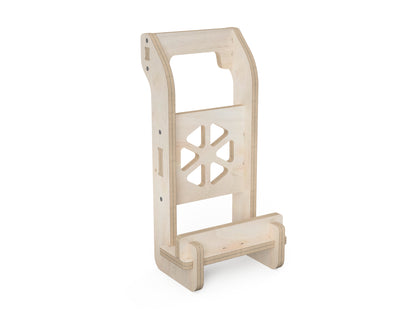 Detailed DXF drawing of panel carrier for CNC router