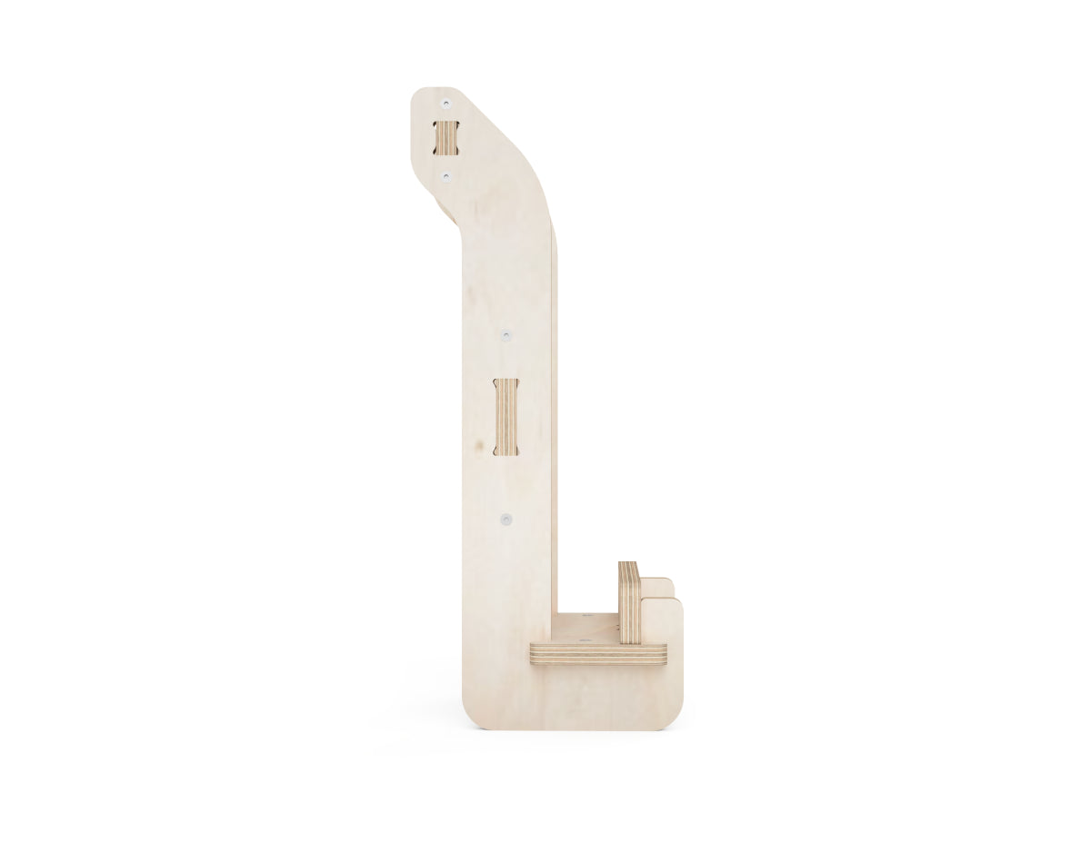 Panel Carrier Free DXF file rendered from angled view for CNC cutting
