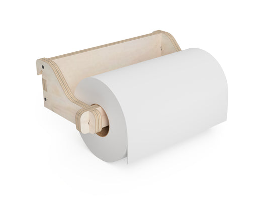 Paper Towel Holder - French Cleat Attachment - CNC DXF file design overview
