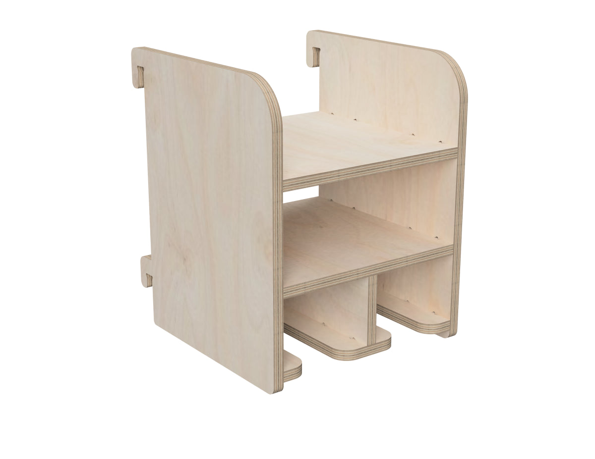 Pegboard Wall For Workshop CNC DXF file design overview - French cleat drill station