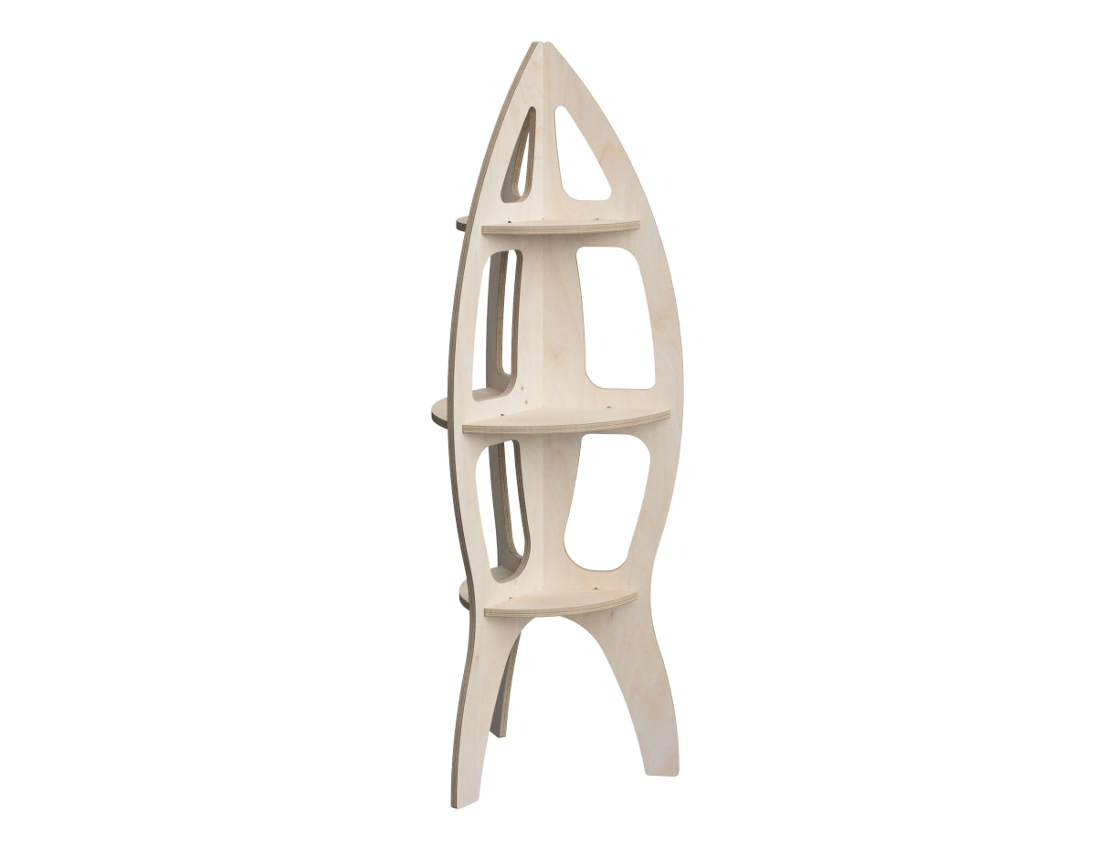 Rocket Shelf DXF file CNC DXF file design overview