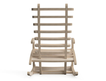 Rocking Chair - Japan CNC-ready design showing joints and assembly features