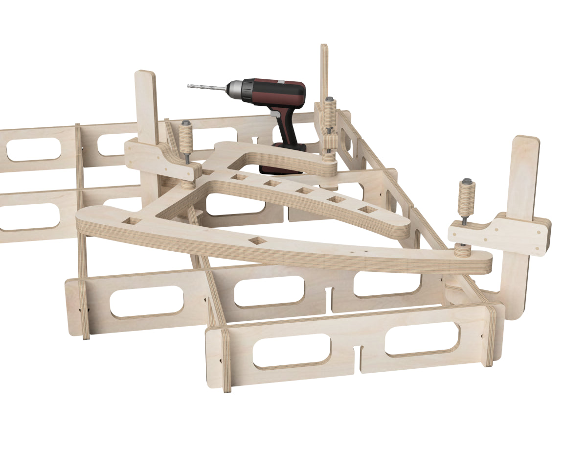 Sacrificial Workbench Frame DXF Files