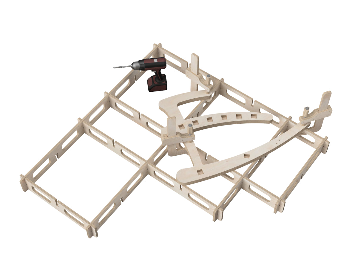 Sacrificial Workbench Frame DXF Files
