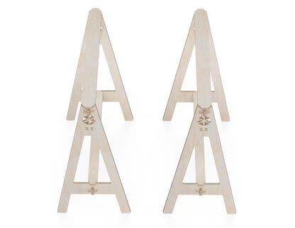 Sawhorse DXF file CNC-ready design showing joints and assembly features