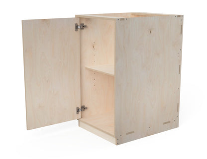 Detailed DXF drawing of simple kitchen cabinet (inset door cabinets) for CNC router