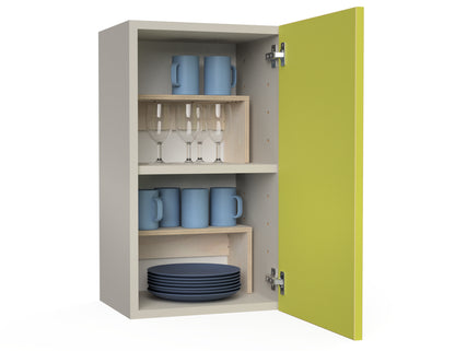 Simple Kitchen Shelf Insert Free DXF file rendered from angled view for CNC cutting