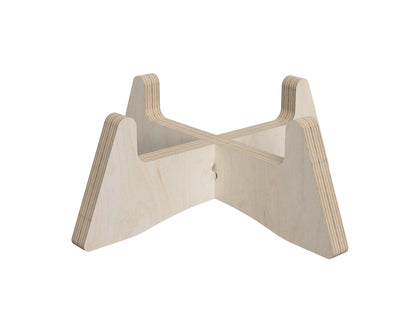 Simple Plant Stand Free DXF file DXF file rendered from angled view for CNC cutting