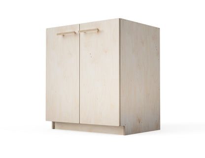 CNC router-ready double workshop cabinet design – plywood tool cabinet DXF plan