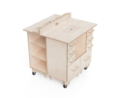 Modular Workbench Attachment DXF File Bundle