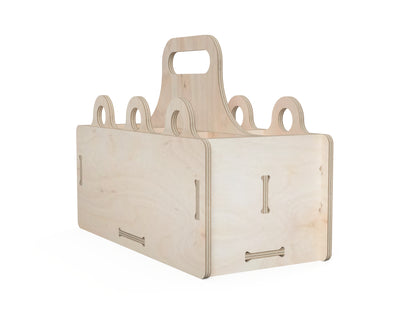 Tool Carrier with small boxes DXF file CNC-ready design showing joints and assembly features