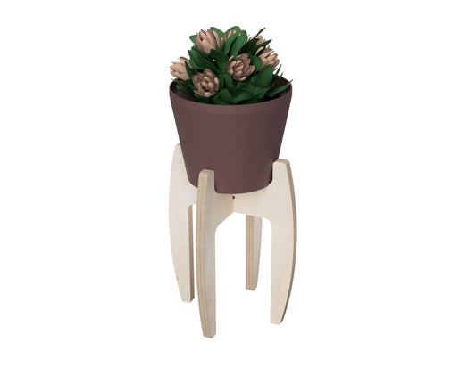 Traditional Plant Stand DXF file CNC DXF file design overview
