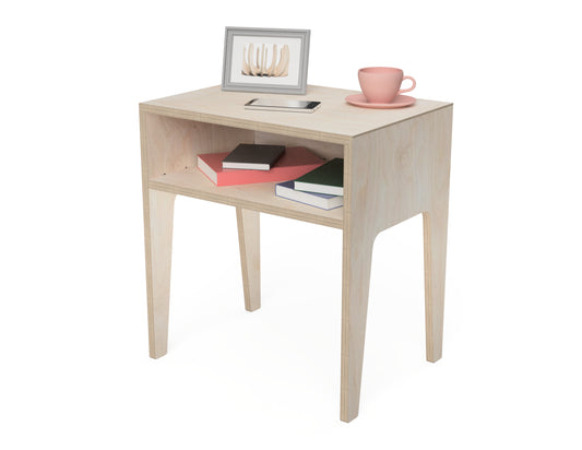 Traditional Side Table CNC DXF file design overview