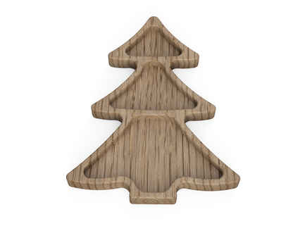Christmas Tree Snack Tray DXF files