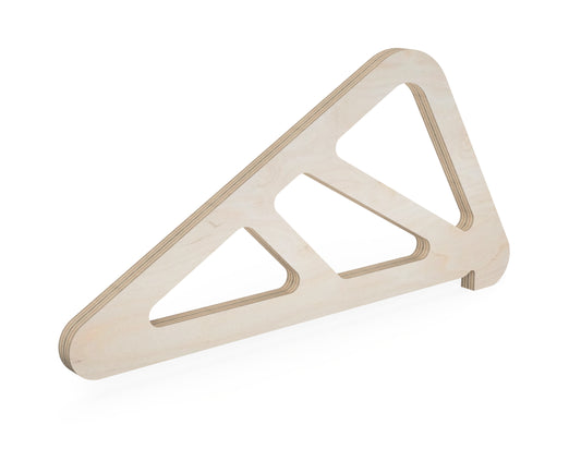Triangle Push Stick DXF file CNC DXF file design overview