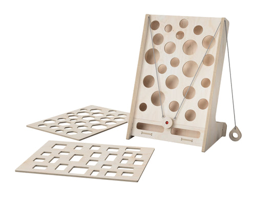 Universal Mole Hole Game - CNC DXF file design overview