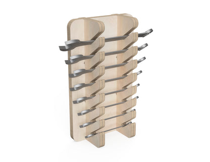 Wrench Holder - French Cleat Attachment - CNC DXF file design overview