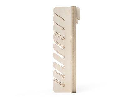 Wrench Holder - French Cleat Attachment - CNC DXF file design overview