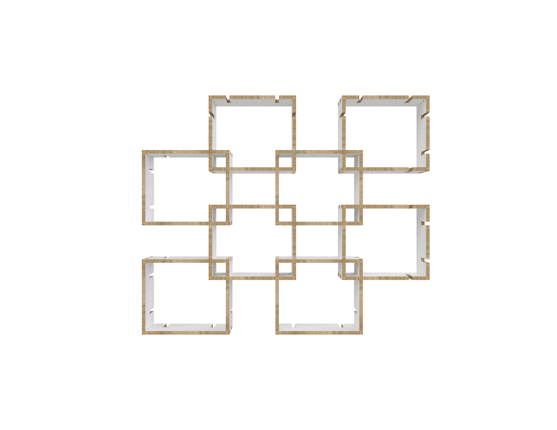 Cube shelf DXF file – Aribabox
