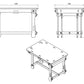 Foldable Table DXF file
