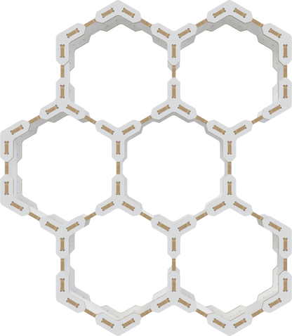 Honeycomb shelf DXF file