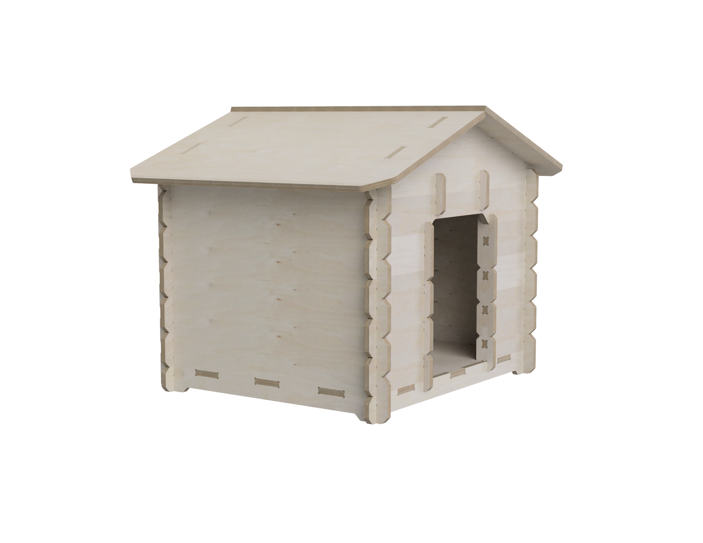Dog house DXF file