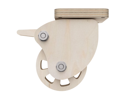 Casters With Brakes DXF files