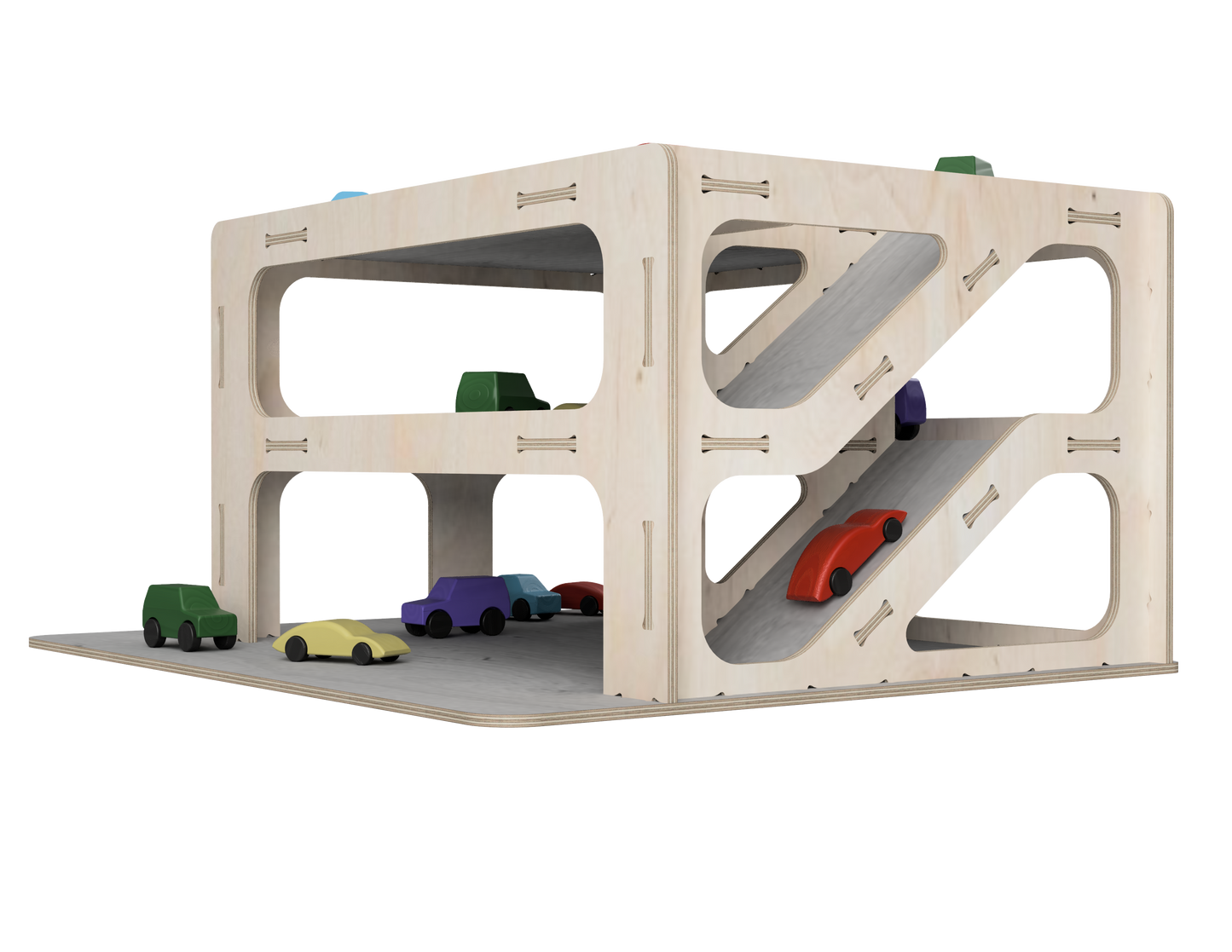 Toy Car Garage DXF Files