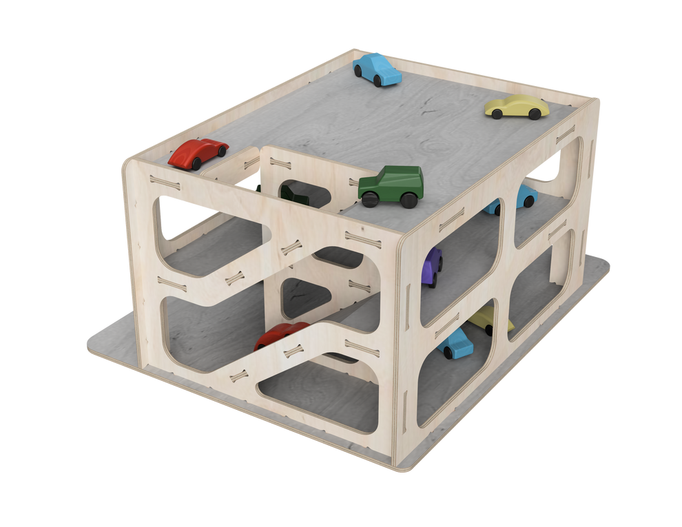 Toy Car Garage DXF Files Aribabox